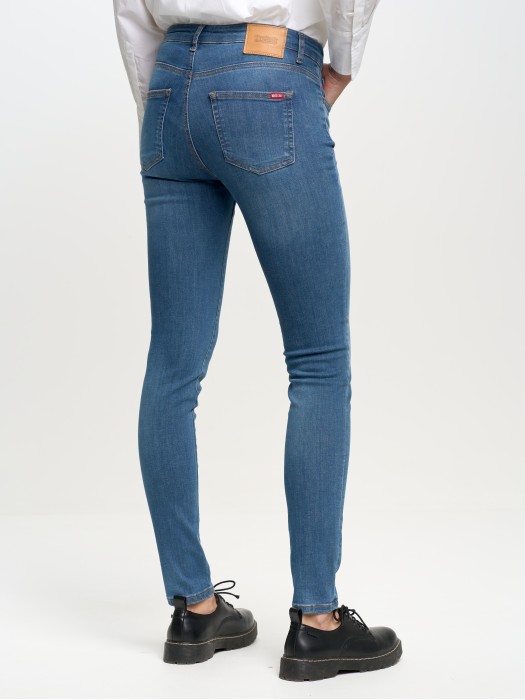 Dámske skinny nohavice jeans ADELA 296